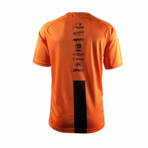 Polyester Fabrics Custom Logo Sublimation Oversized Quick Dry Mesh Sports Tee