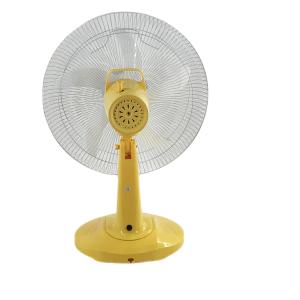 Energy Saving Solar Table Fan DC 12V With Adapter And Littium Battery