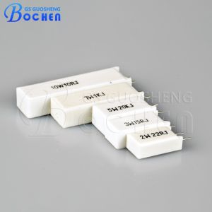 SQM Vertical 0.33 ohms 5W Cement Resistor Shock Resistant Ceramic Resistor for