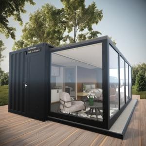 Portable Foldable Modern Office Container Accommodation Cabin Prefab 20ft