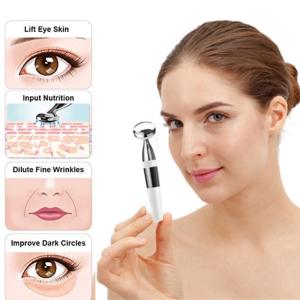 Dark Circle Removal Face And Eye Massager Ion Magic Wand Eye Customized