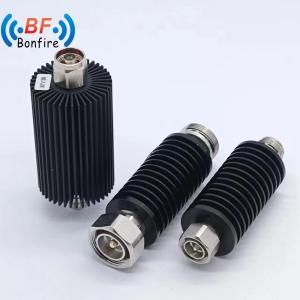 Cheap 200W N-Type Attenuator Power DC-3800MHz 50 Ohms 3/6/10/15/20/30/40dB Adjustable Black for sale