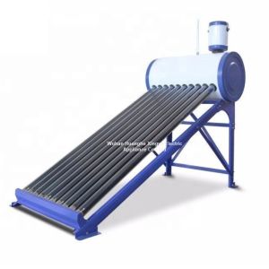 High Quality 100-300 Liter Unpressurized Solar Hot Water Heater Electric Powered