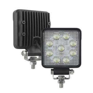 3850lm 13.5 W Square Flood LED Pods IP69K Waterproof For Golf Cart