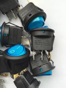 Cheap Rocker switch,Round switch,ON-OFF Switch with lamp or without lamp;AC power switch,UL .TUV Switch, 3Pin or 2Pin switch for sale