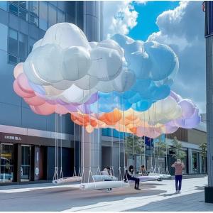 Custom inflatable cloud model with shaped cloud-shaped three-dimensional cartoon