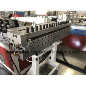 Professional Single Plate PVC Sheet Full Intermeshing Extrusion Line