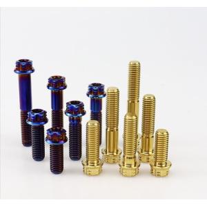 Titanium Alloy Micro Arc Anodizing Mao Self Drilling Self Tapping Screws