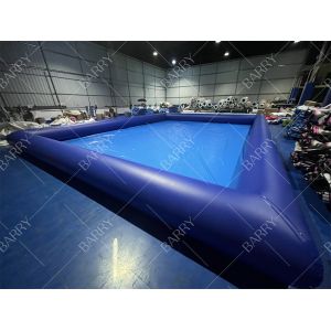 Customizable High Quality Rectangular PVC Deep Inflatable Swimming Pool for
