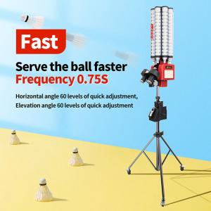 Multifunction SIBOASI B5 Badminton Shuttlecock Feeder Machine Smart Badminton