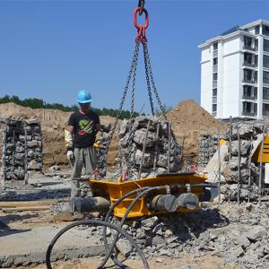 Custom Colorful Pile Cutting Machine Hydraulic Pile Breaker For Concrete Pile