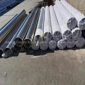 Salt Industry Vee-shaped Wrapped Screen Pipe with Support Rod Sizes 4.0mm