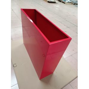 Geometric Metal Planter Pots Weatherproof In Black Gold And Silver