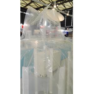 Cement Shipping Transportation Transparent PE Liner Bag With Baffled Constructio