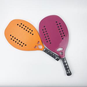 3K Beach Paddle Rackets Carbon Composite EVA Padel Tennis Racket