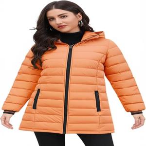 China Woman Winter Coat with Cotton Filling Nice Length and Thicken for Ultimate Warmth on sale