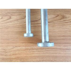 Hot Forged Round Head Tent Nails / Tent Pegs With 5/8“ 3/4” Diameter