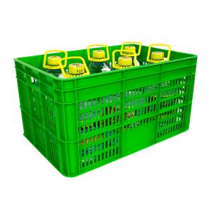 Kid-Friendly Plastic Crate Box with Handle Customized Volume Free Samples