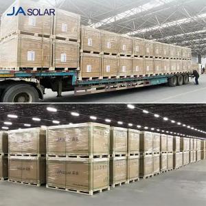 JA SOLAR Efficiency Bifacial Solar Panel with Double-glass and Half-Cell MBB