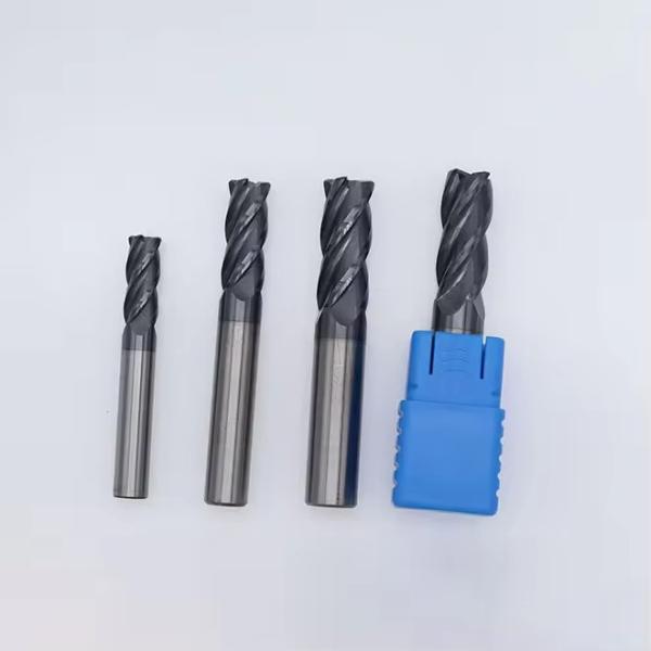 Quality HRC70 Graphite Corner Radius Milling Cutter Tungsten Carbide Corner Radius End Mill CNC Mechanical Processing Center Tool wholesale