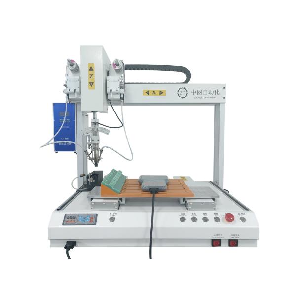 High-Precision Double Station Soldering Machine with Automatic Tin Control