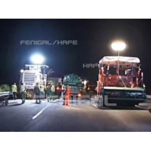 Glare Free Inflatable Lighting Balloon Mountable On Pavement Machine Vehicle