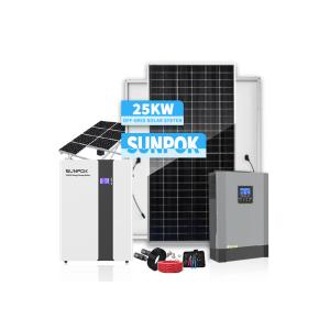 China Efficient Hybrid Solar System Kit Sustainable Power Solution on sale