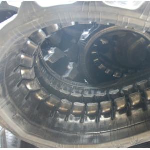 38 Links Rubber Skid Steer Loader Tracks Continuous Interchangeable