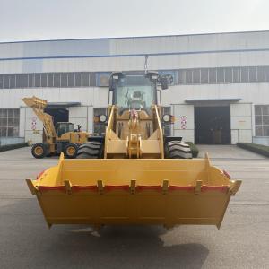 Wheel Loader With 4 × 4 Variable Speed Gears Front End Loader For Construction