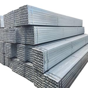 High Tensile Strength Galvanized Steel Pipe for Trailer in 40x60 Rectangular