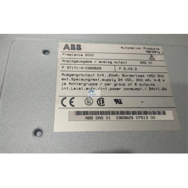 Quality ABB DAO 01 Analog output as of V 3  Rack based I/O Modules ABB DAO01 wholesale