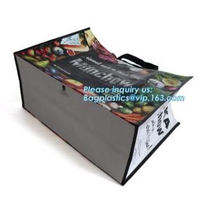 Customized low price laminated shopping non woven bag, Wholesale Reusable Tote
