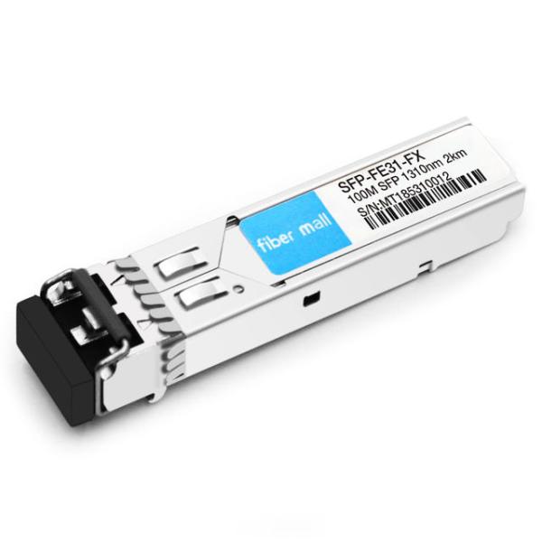 Quality Juniper SRX-SFP-FE-FX Compatible 100Base FX SFP 1310nm 2km LC MMF DDM Transceiver Module wholesale
