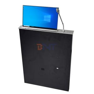 BNT Full HD Screen Low Price Motorized Retractable Monitor Lift With Mic for