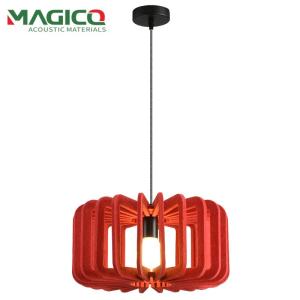 New Arrival Restaurant Soundproof Lampshade for Office Hotels Cap Shape PET