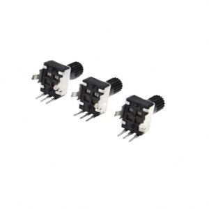 China RV09 vertical 12.5mm Shaft 5K 10K 50K 100K 0932 Adjustable Resistor 9 type 3Pin Seal Potentiometer knob switch on sale China RV09 vertical 12.5mm Shaft 5K 10K 50K 100K 0932 Adjustable Resistor 9 type 3Pin Seal Potentiometer knob switch on sale