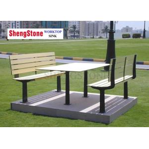 Park School Outdoor Hpl High Pressure Laminate Sheet Weatherproof Combert Bench