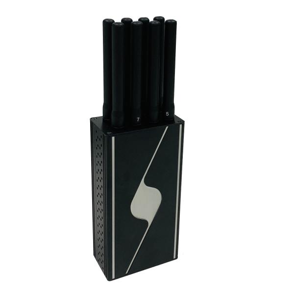Quality 20m Radius 8 Bands 7.4V 3600mAh Handheld 5G Jammer wholesale