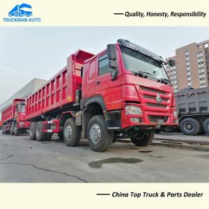 China 12 Wheel 25 Cubic Meter SINOTRUK HOWO Heavy Duty Dump Truck With RHD Cabin on sale