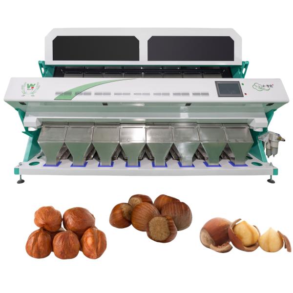 Wenyao Cashew Nut Color Sorting Machine CCD Camera Intelligent Color Sorter For