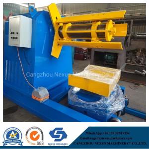 3-10 Ton Customized Aluminum Steel Coil Manual Uncoiler Decoiler Machine
