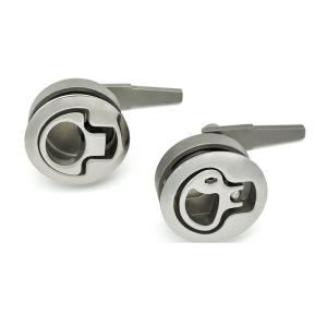 Stainless Steel Flush Pull Slam Cam Latch Lock Marine Hatch Latch