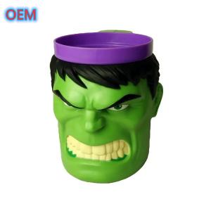 Custom 3d Plastic Cartoon Animal Ice Cream Cup OEM Design 3d Anime Cup