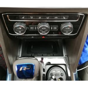 Fast Car Wireless Charger with qi For Volkswagen VW Teramont, Phideon, T-ROC