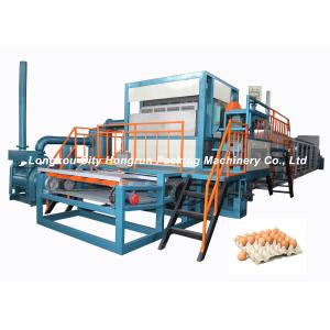 China Full - Automatic Egg Tray Machine Diesel Oil Fuel Type / Pulp Molding Equipment on sale