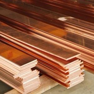 China Coil Shape Copper Flat Bar Stock T2 C11000 C1100 Cu-ETP 2-60mm on sale