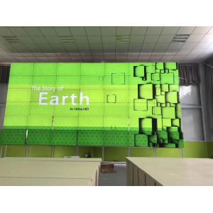 Vertical Narrow Bezel LCD Video Wall Solution Display 500cd/m² Brightness 1 Year