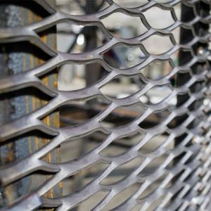 Expanded Metal Ceiling Mesh Custom Designed For Filters / Decoration