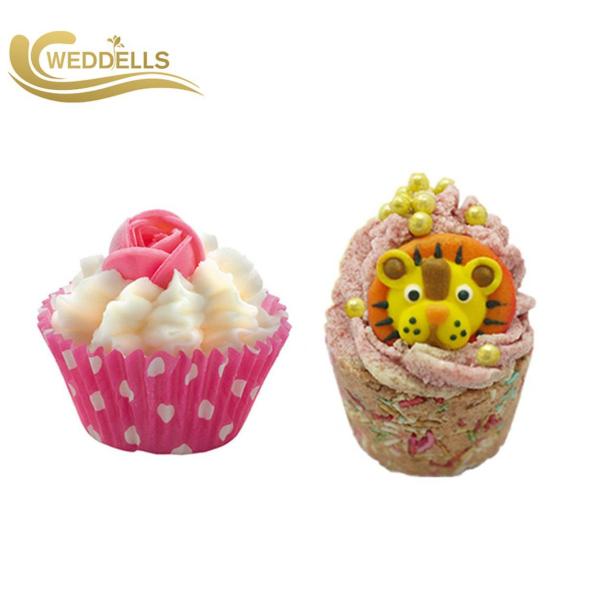 Quality Personalised Lavender Scent Custom Bath Bombs With Custom Sticker wholesale