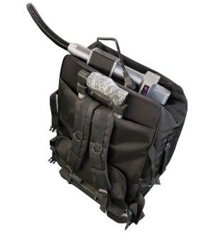 Quality Metal Rust Removal Backpack Laser Cleaning Machine For Rust Removal In Black wholesale